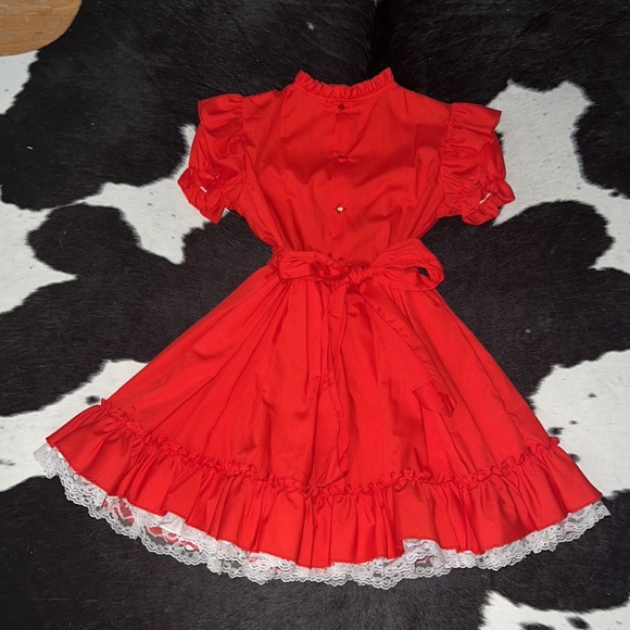 Vintage 1980’s Martha’s Miniatures Were Fussy Toddler Pageant Dress (size 7) - Picture 10 of 12